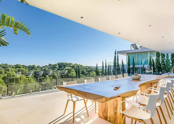 James Sib33 - Contemporary Design Villa With Pool Cap Martinet Ibiza